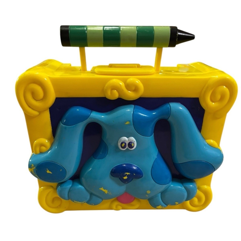 Vintage Blues Clues Lunchbox Nickelodeon 1999 Viacom Jakks Collectible Rare‎